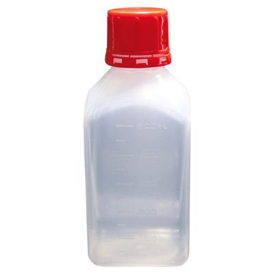 HDPE带防盗盖塑料方形瓶 窄口 60ml CC-5319-01 60ml