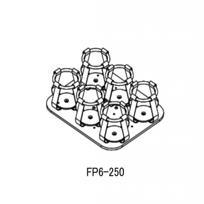 亚速旺-ASONE Incubator-4-525-11-30烧制点火器用烧瓶用支架（250～300mL）-FP6-250