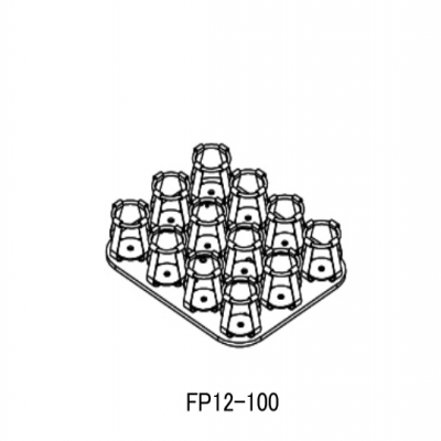 亚速旺-ASONE Incubator-4-525-12-30烧杯用烧瓶用支架（100～150mL）-FP12-100