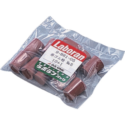 ASONE 亚速旺  红橡胶栓NO11个装