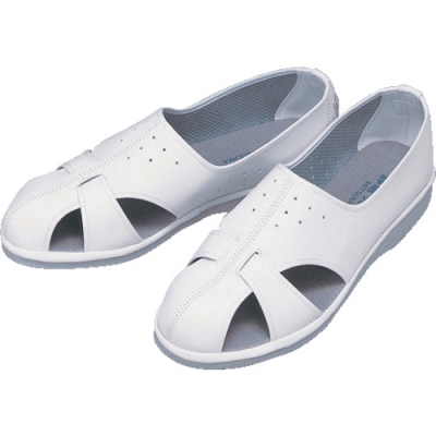 ASONE 亚速旺 1-18702-06-AS静电拖鞋P-02白M