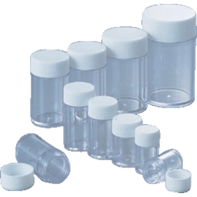 ASONE 亚速旺 4-1024–AS苯乙烯螺丝瓶No.1 100入