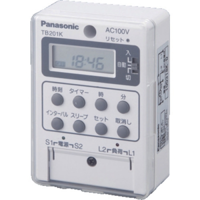 ASONE 亚速旺 15-2015-01-AS时间开关TB201KP