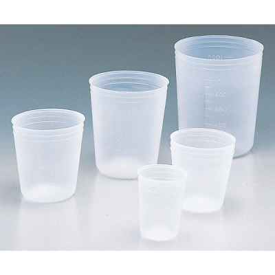 日本亚速旺 ASONE V-100 一次性杯子 （真空成型）ディスポカップ BEAKER DISPOSABLE PP 5-077-01