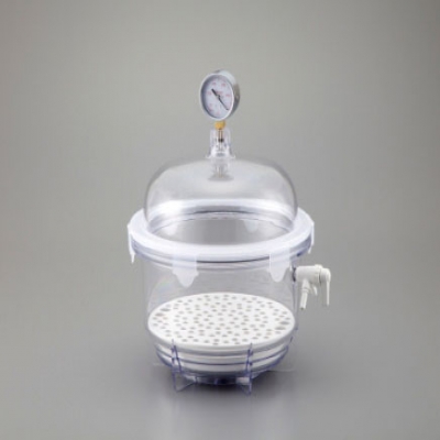 日本亚速旺 ASONE VDR-20 真空防潮箱 真空デシケーター DESICCATOR VACUUM 1-1462-01