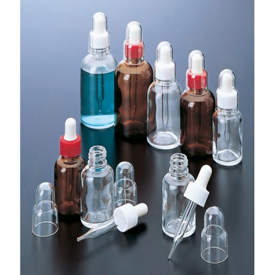 日本亚速旺 ASONE RS-30（透明） 滴瓶 （圆形）スポイド瓶 BOTTLE 4-3022-01