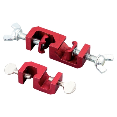 日本亚速旺 ASONE 方形夹钳 卡爪-SH型-红色 1个 1-3394-02 带爪-SH型-红色