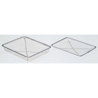 日本亚速旺 ASONE 钢丝方形盆 浅10号(1个装) 4-107-01 10号