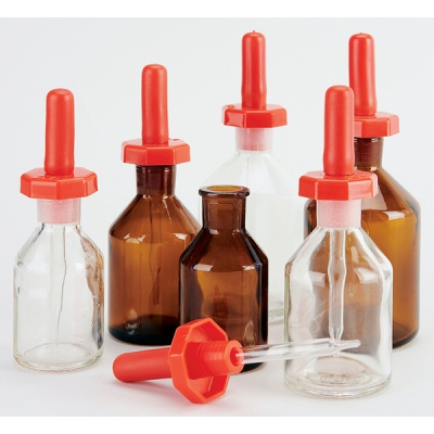 日本亚速旺 ASONE 经济型滴瓶 遮光 30ml(1个) CC-4471-04