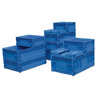 日本亚速旺 ASONE 经济型可折叠周转箱(日本标准) TSZ5327J(1个) CC-3050-02