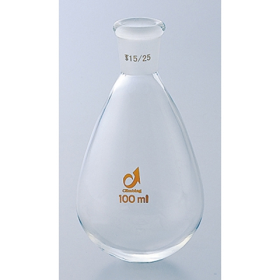 日本亚速旺 ASONE 茄型烧瓶 0090-05-40 1个 1-4363-08 0090-05-40