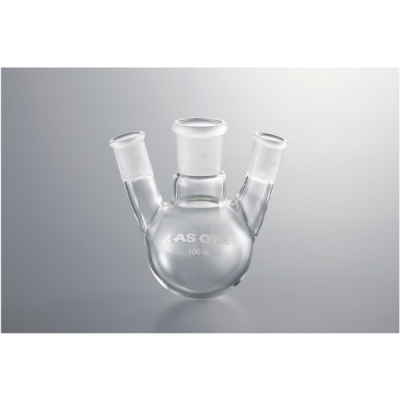 日本亚速旺 ASONE 三口烧瓶 FG3-012440-1 (1个) C3-6522-01