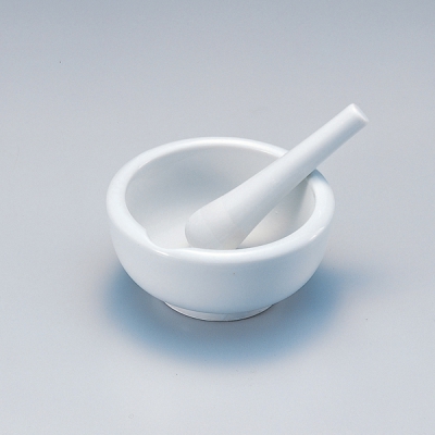 日本亚速旺 ASONE 乳钵(带研磨棒) φ60×φ45×45×35 (1个) 6-549-01 60mm