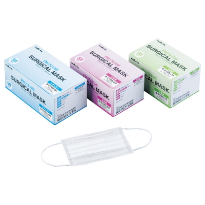 日本亚速旺 ASONE 三层无纺布口罩 一般使用 175×90mm 1盒(10枚袋×5袋) C8-2105-01