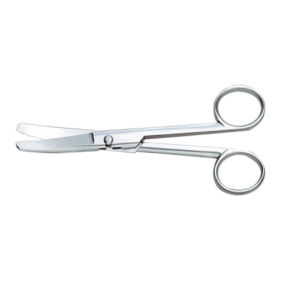 日本亚速旺 ASONE 弯剪双钝剪刀(不锈钢制) 185 2-535-13 185