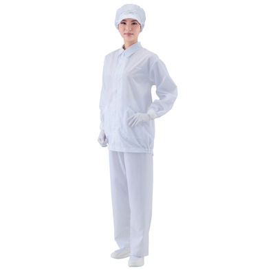 日本亚速旺 ASONE 无尘室用茄克TJB 藍色 3L 1件 C1-2283-04 TJB 藍色 3L