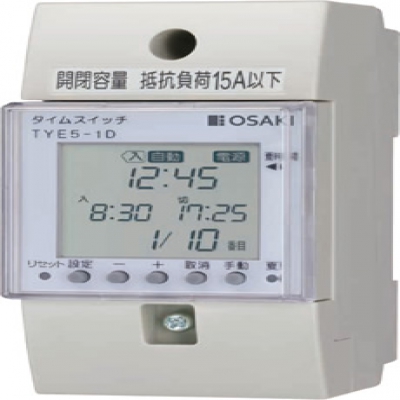 日本 大崎电业 OSAK TYE5-1D TYE5-1DK  定时自动开关