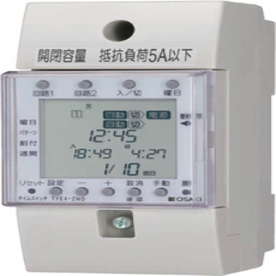 日本 大崎电业 OSAK TYE4-2WD 定时自动开关