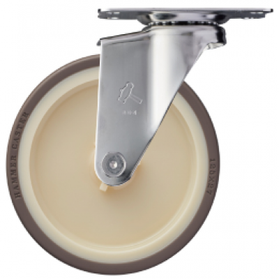 日本 Hammer 锤牌 320E-UR125 板式不锈钢金属铸轮