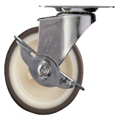 日本 Hammer 锤牌 315E-UR75 板式不锈钢金属铸轮